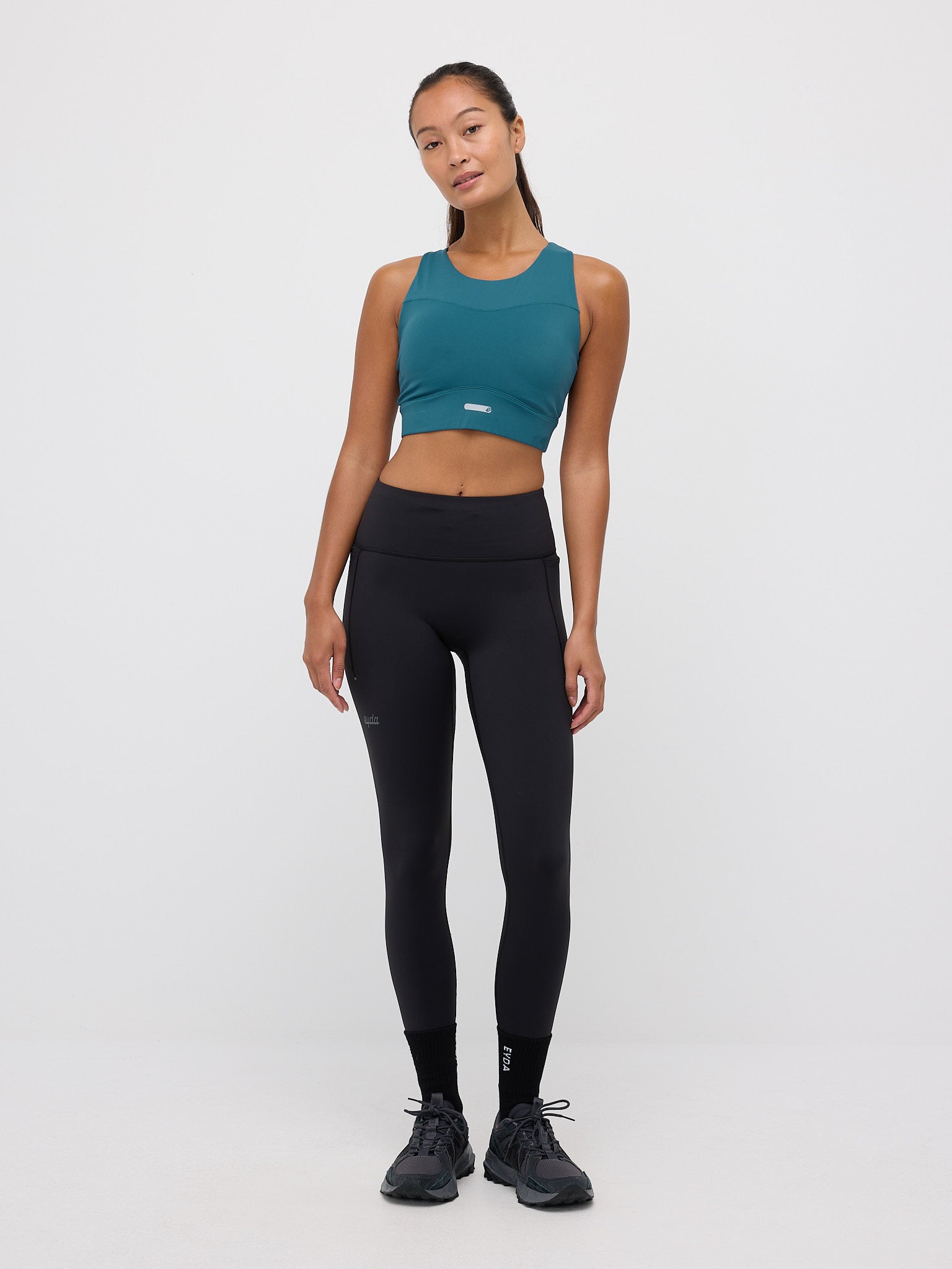 Amber High Neck Sports Bra