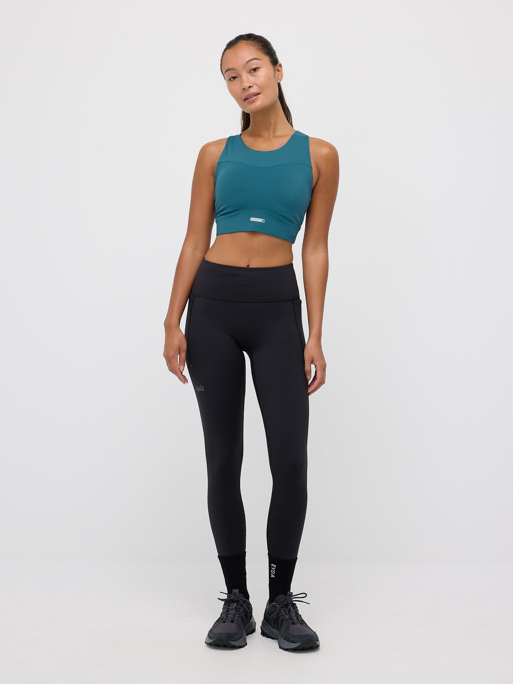 Amber High Neck Sports Bra