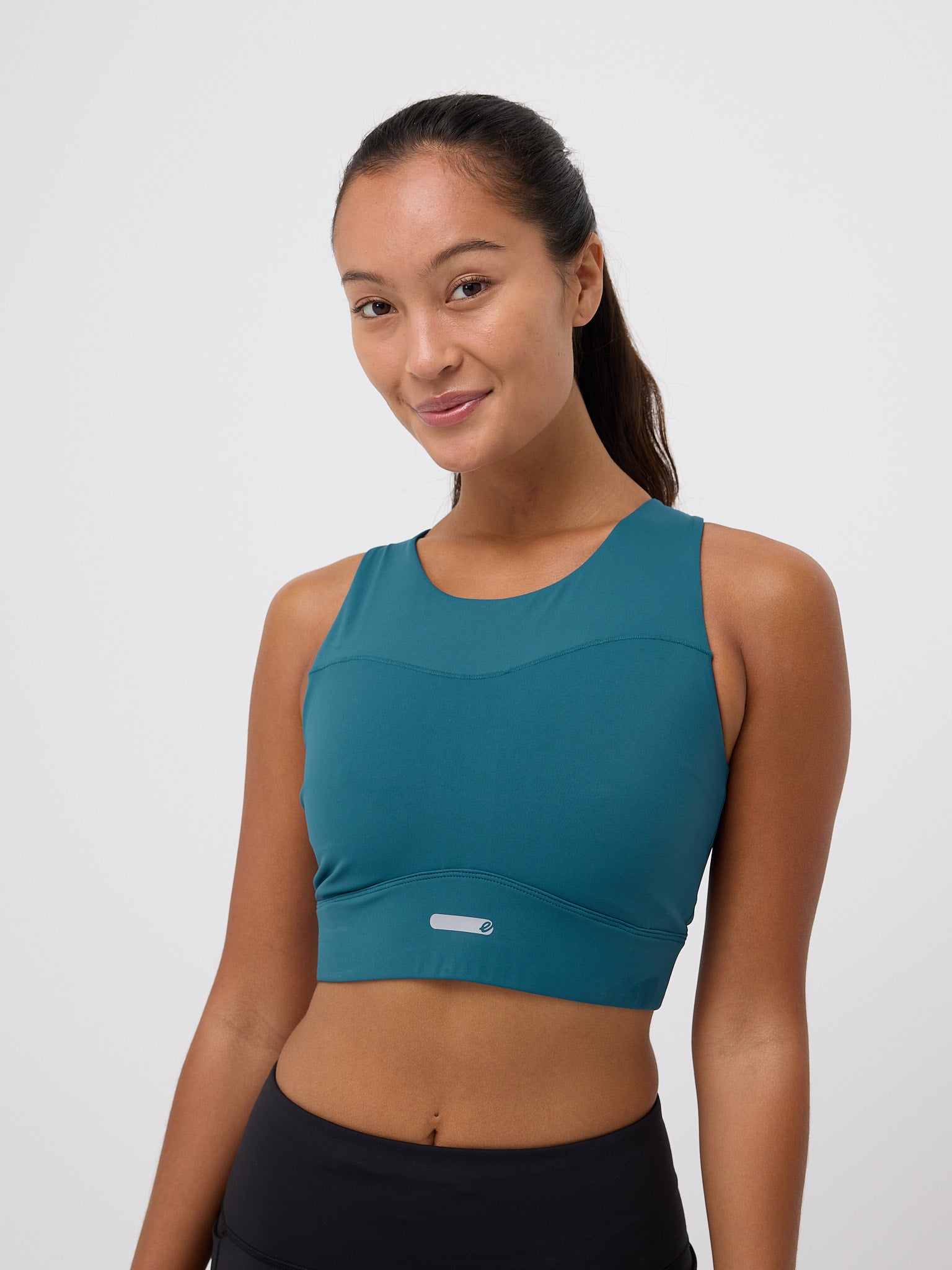 Amber High Neck Sports Bra
