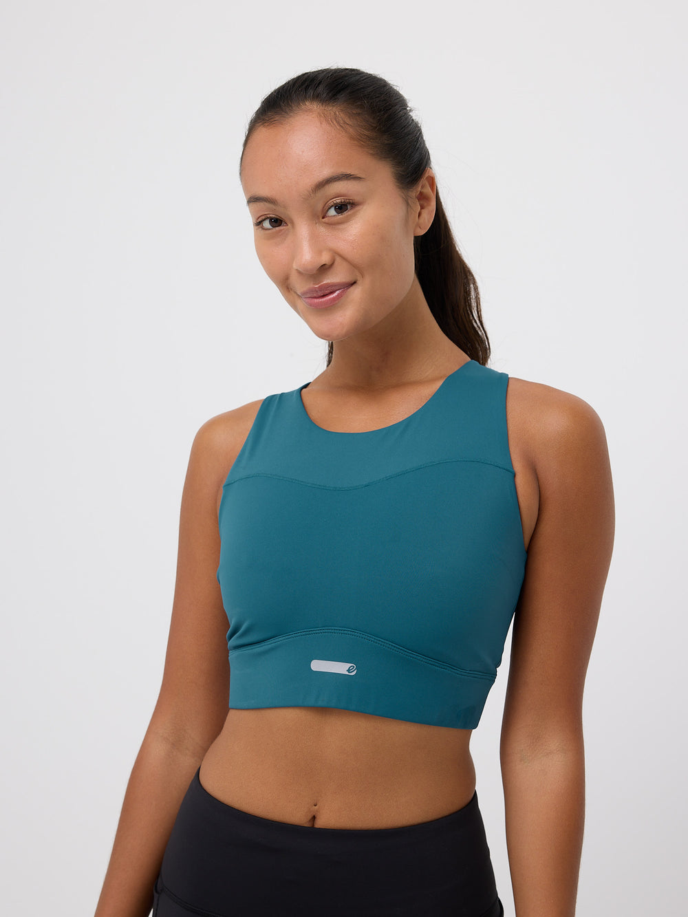 Amber High Neck Sports Bra