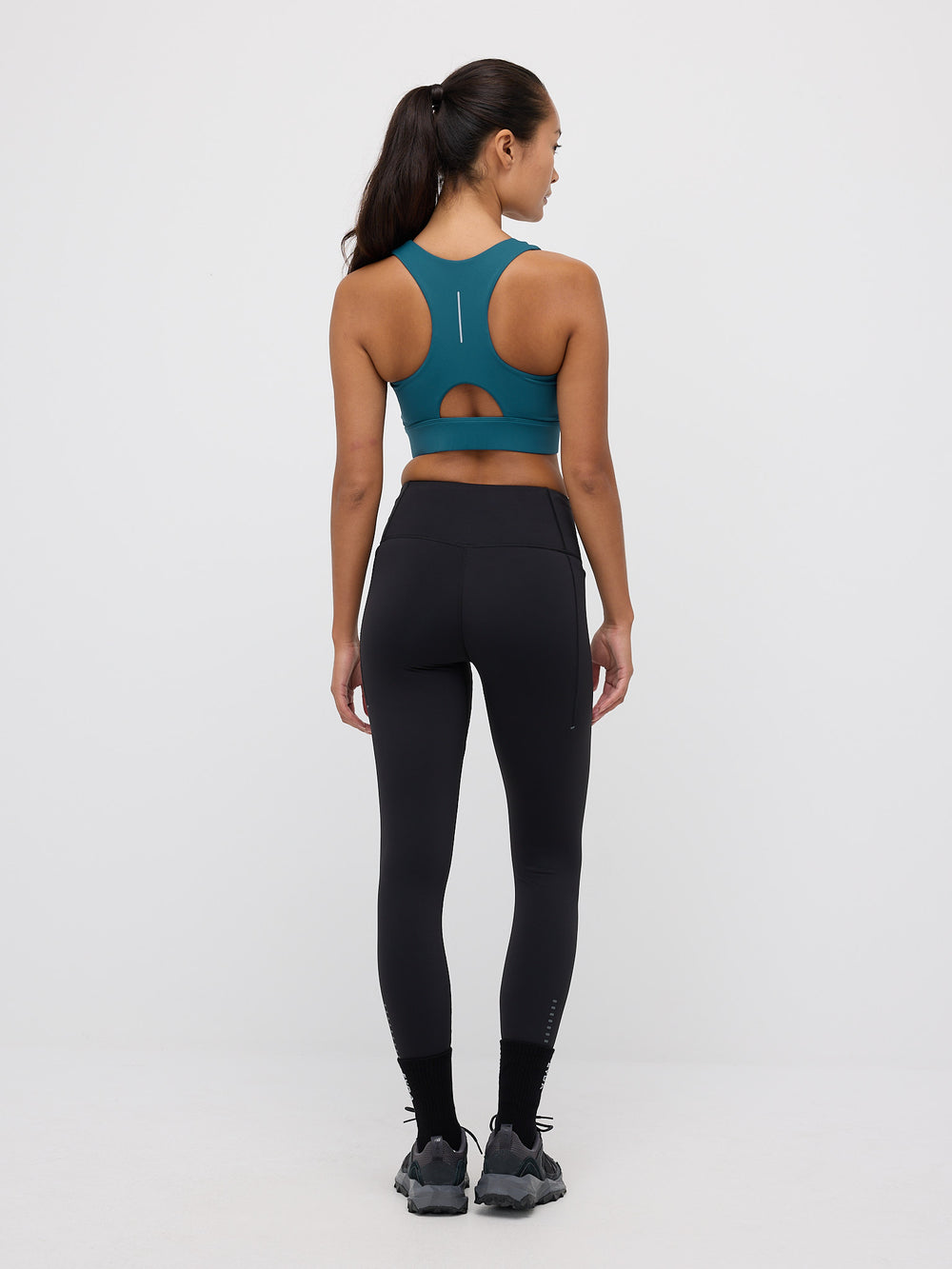 Amber High Neck Sports Bra