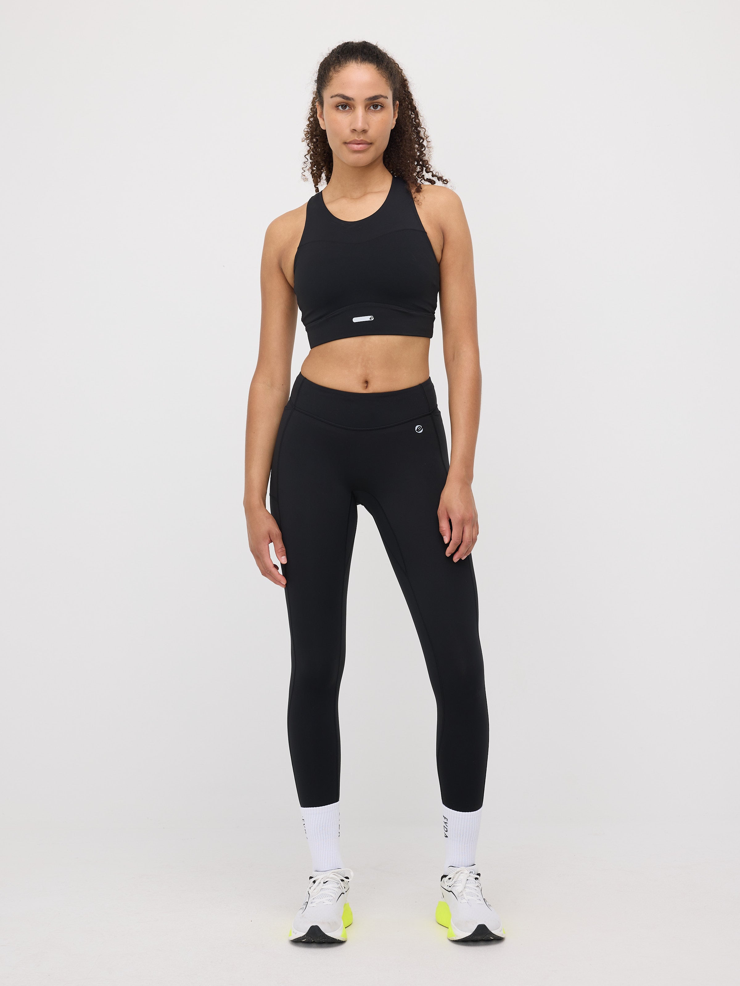Amber High Neck Sports Bra