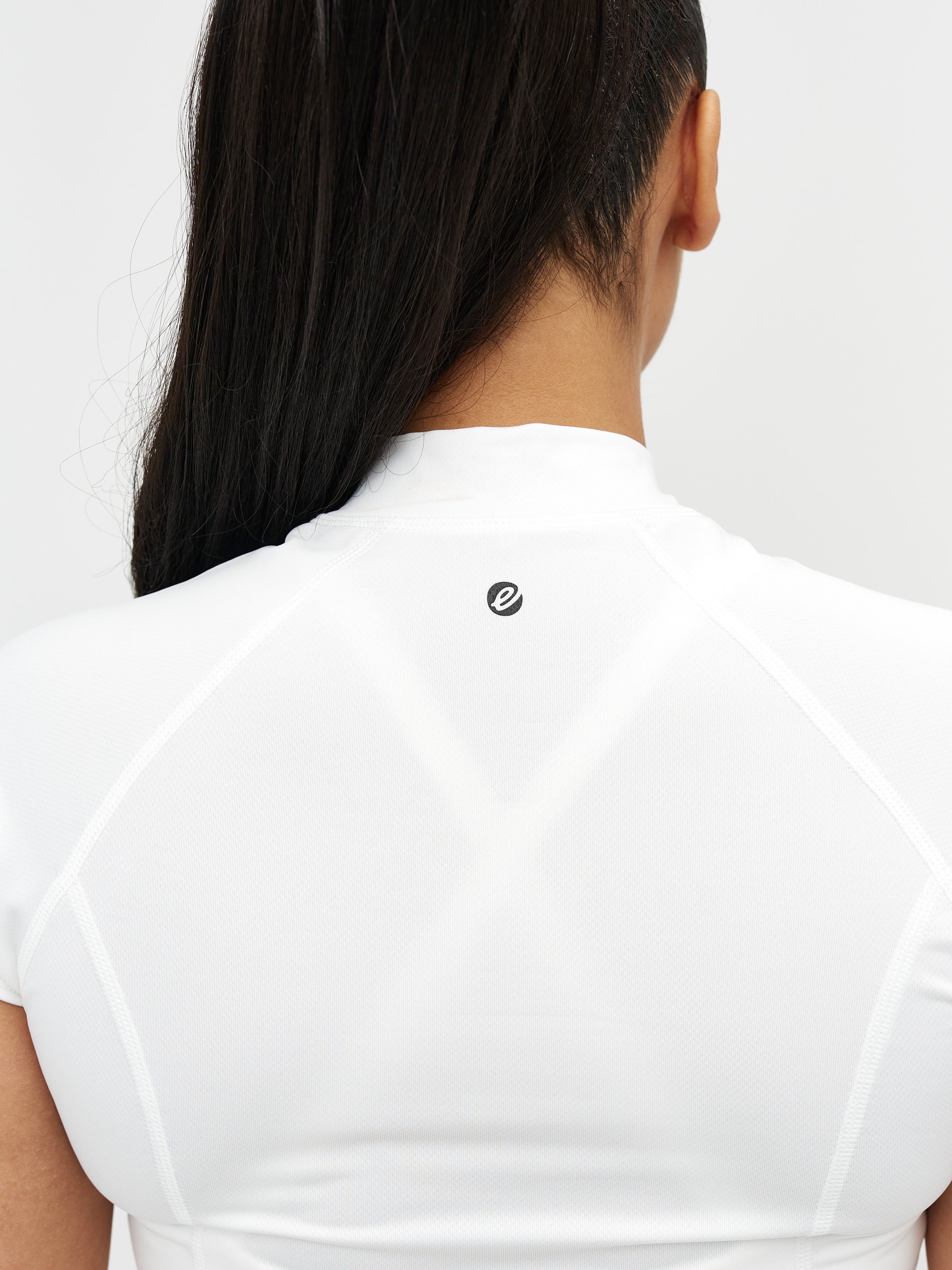 Daphne Half Zip Tee