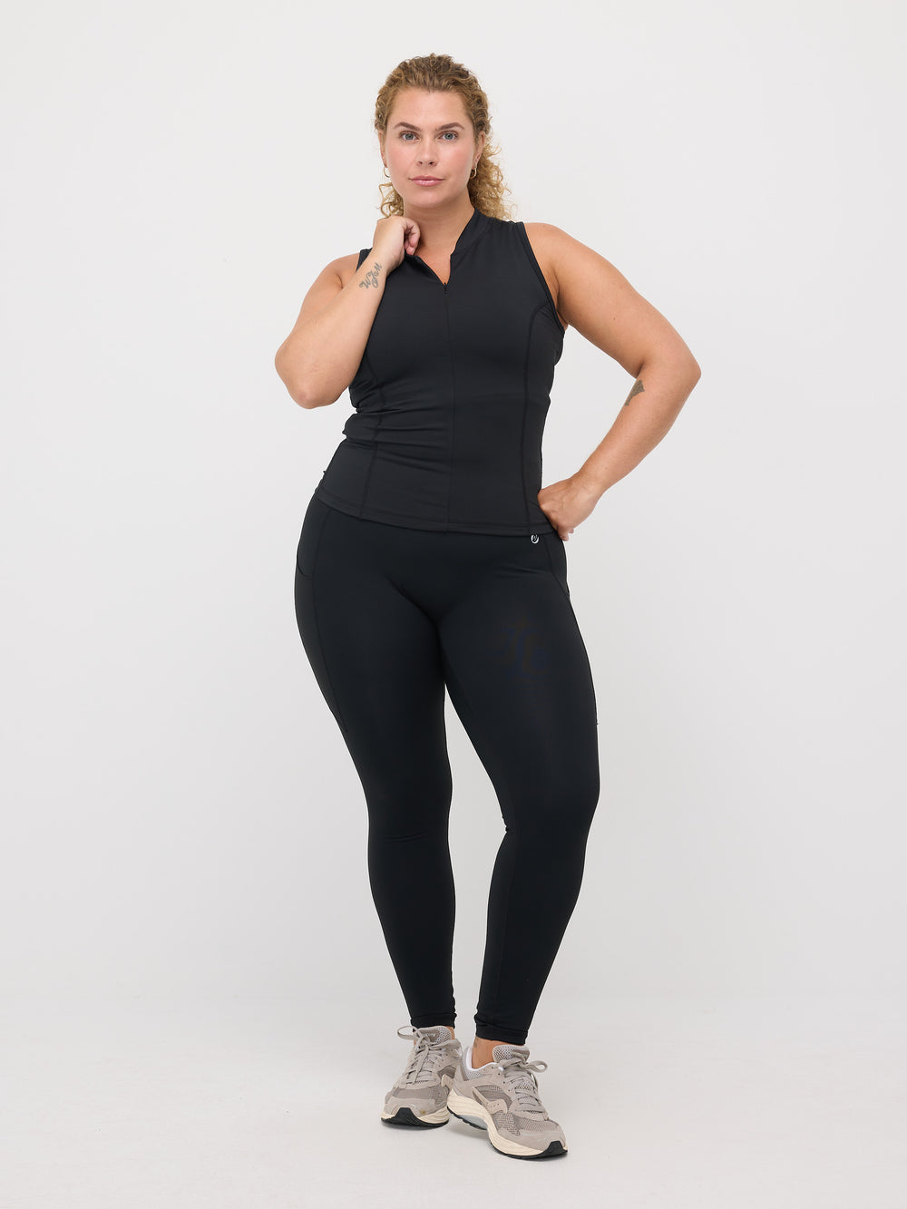 Daphne Half Zip Top