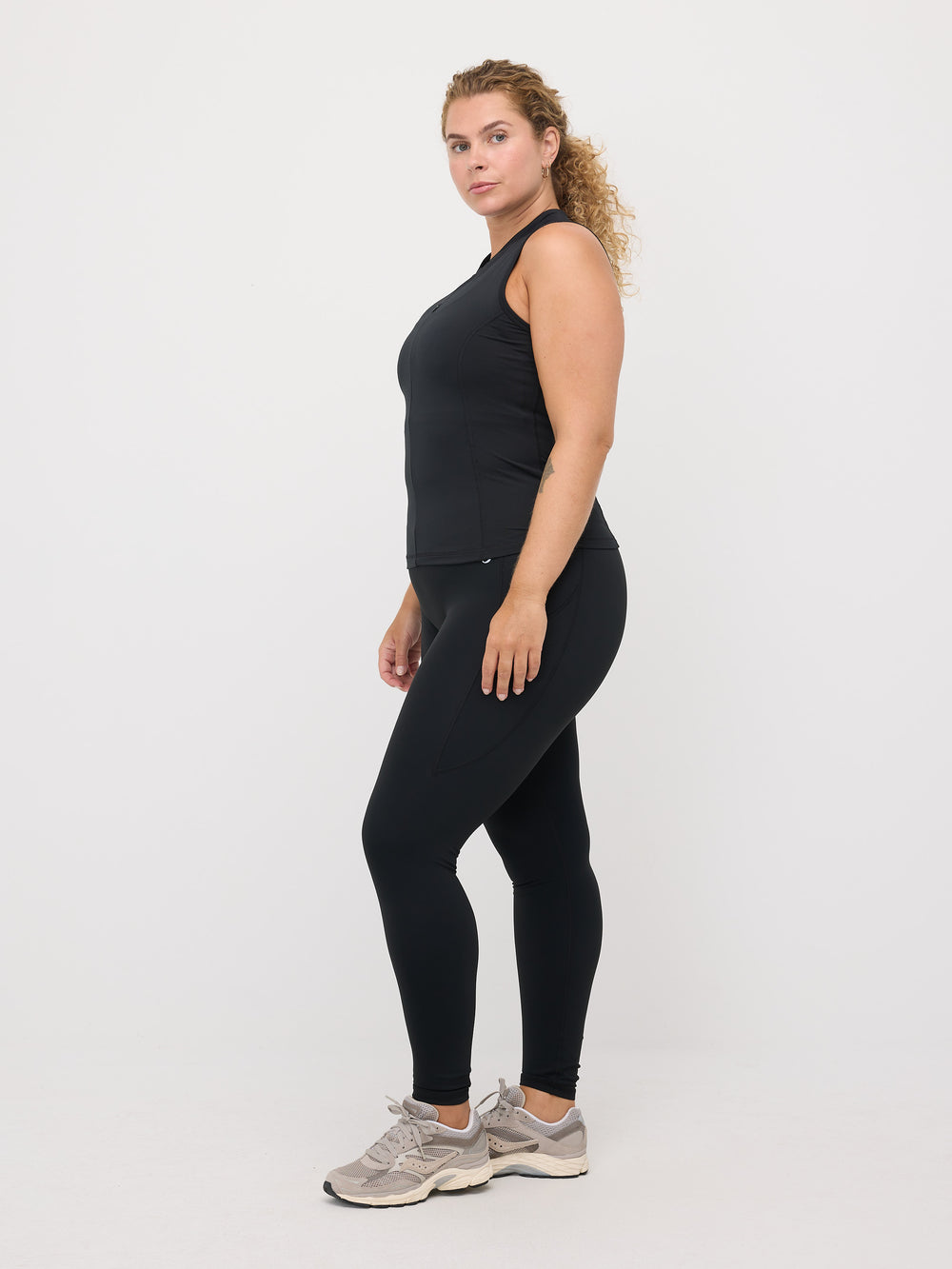 Daphne Half Zip Top