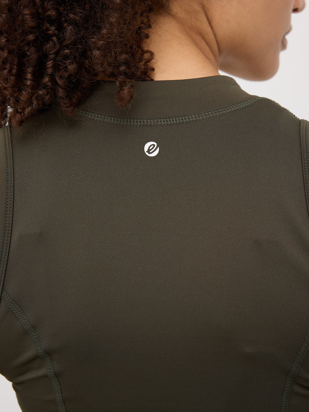 Daphne Half Zip Top