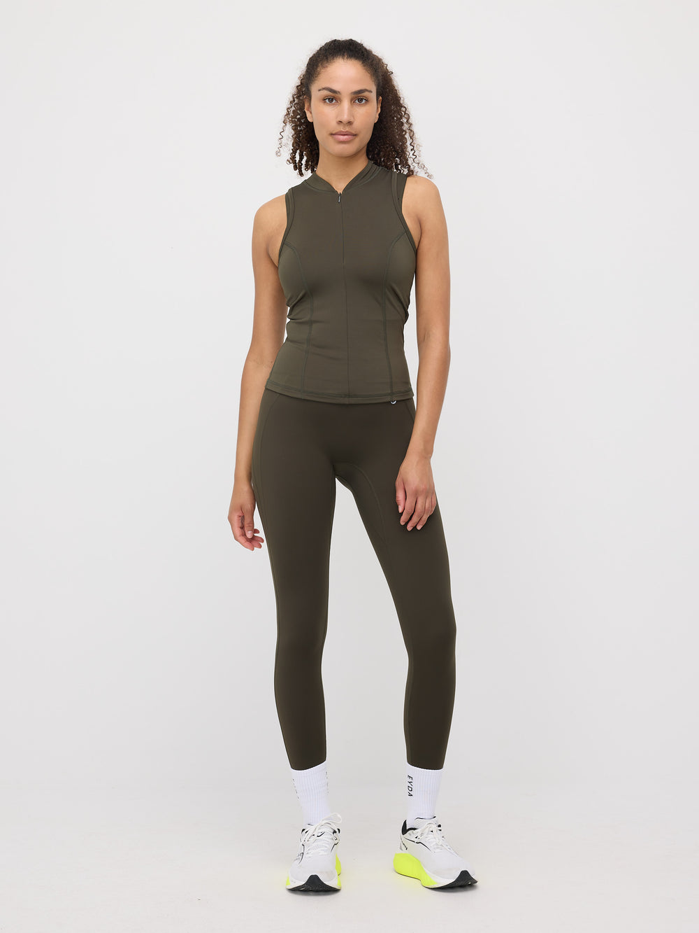 Daphne Half Zip Top