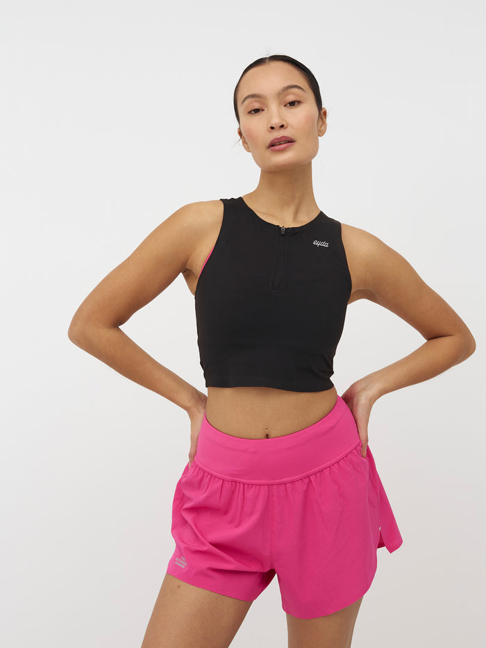Isa Compression Race Crop Top
