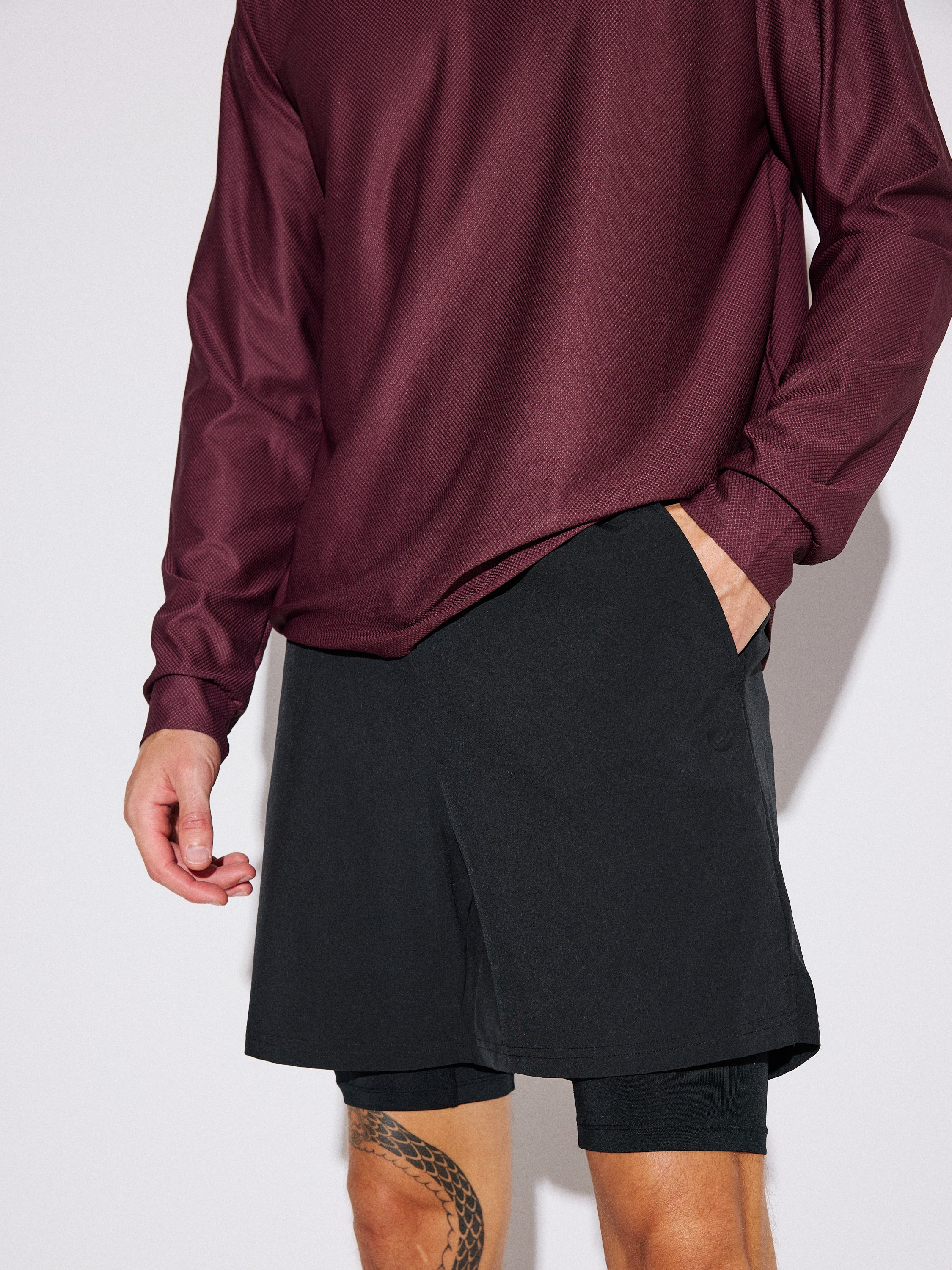 Jake 2-in-1 Shorts 6"