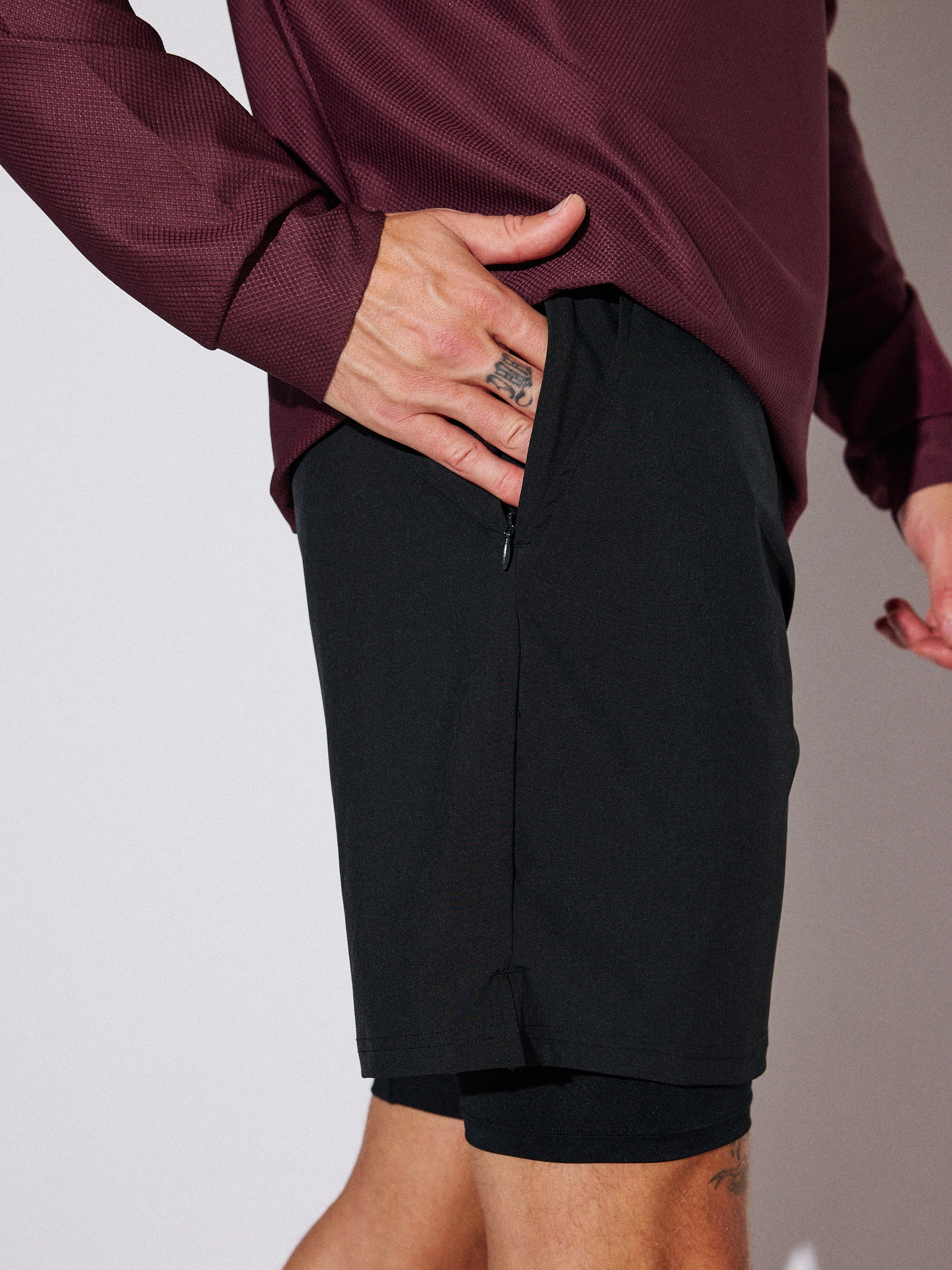 Jake 2-in-1 Shorts 6"