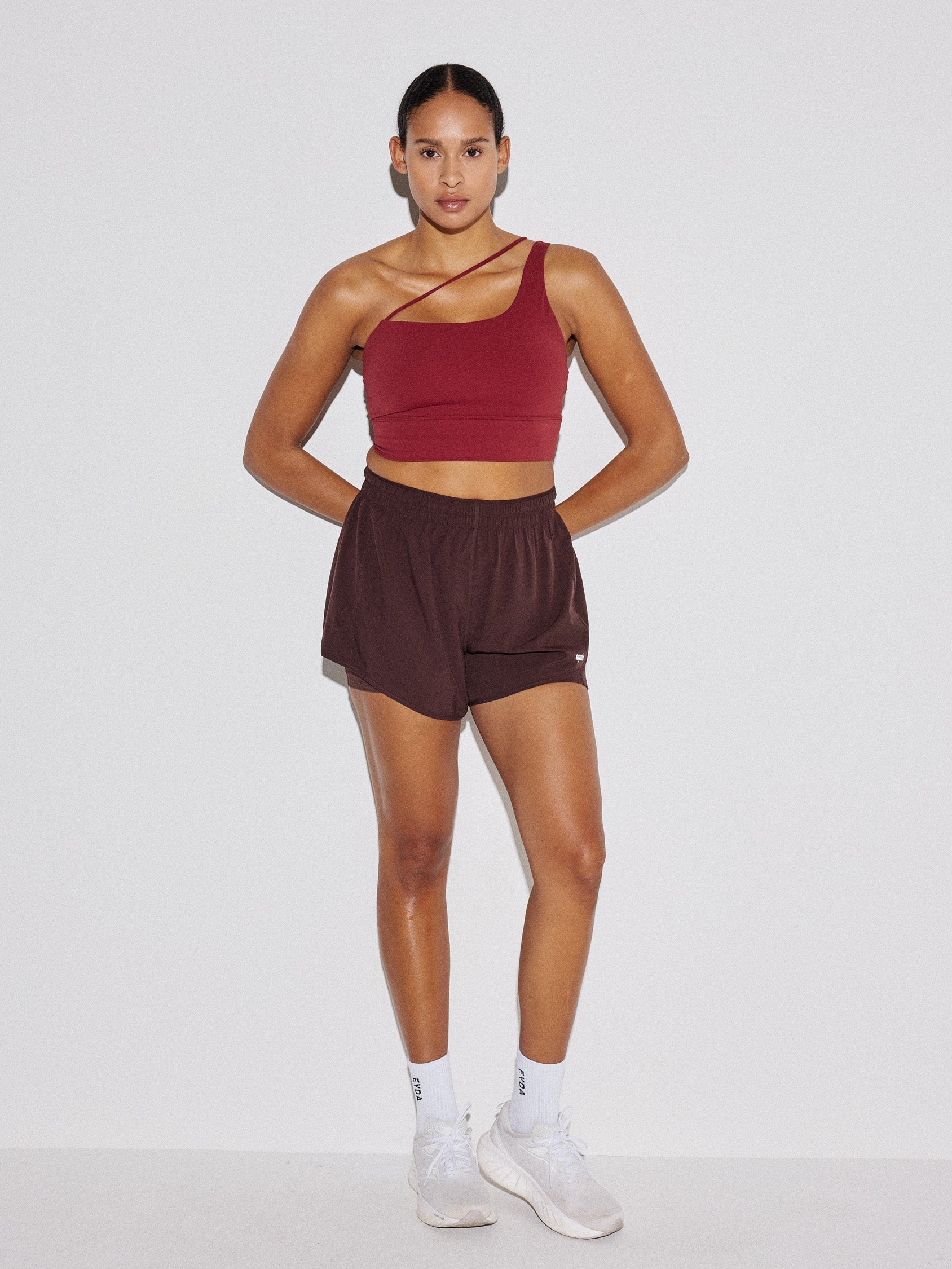May One Shoulder Sports Bra