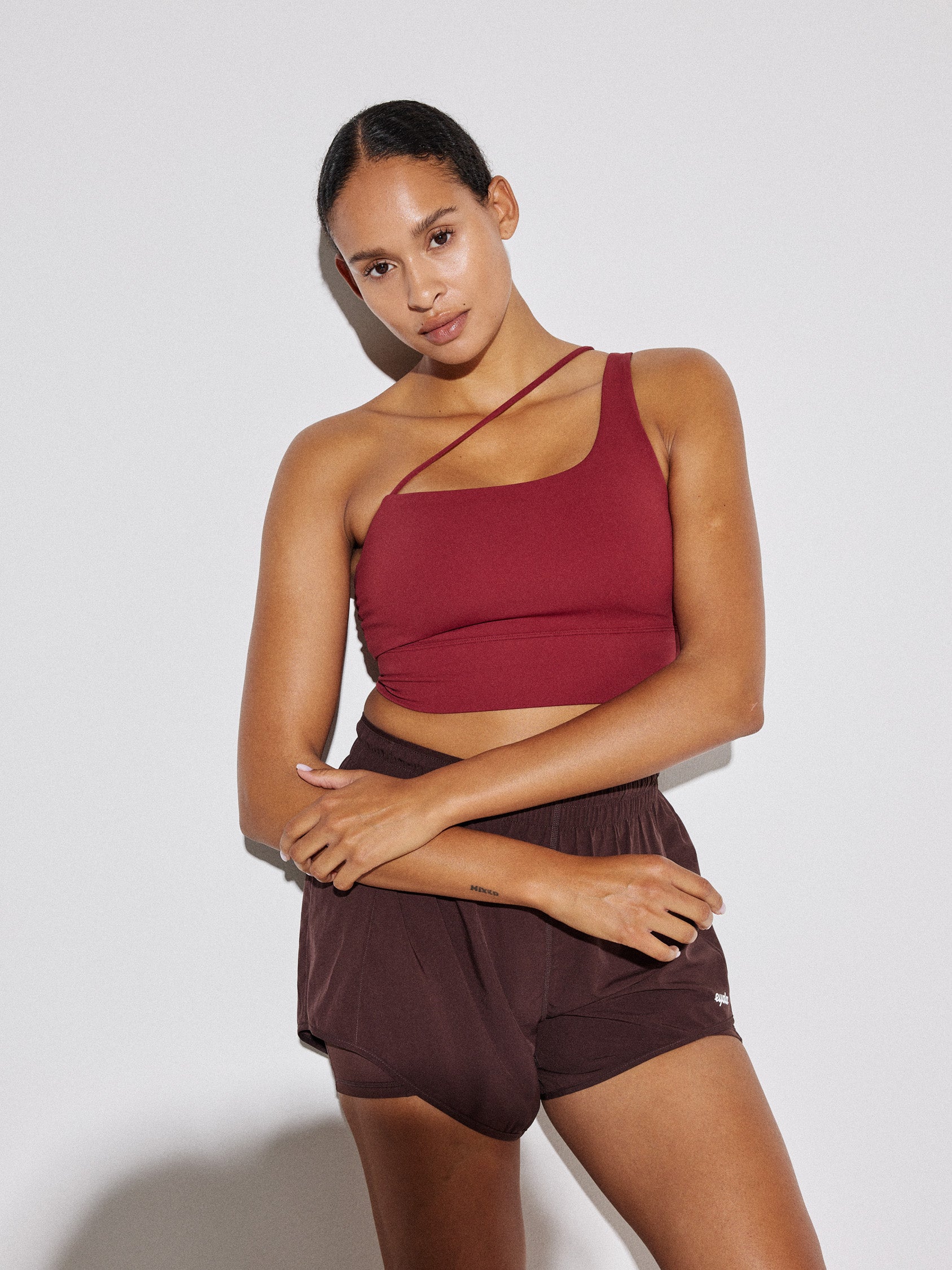 May One Shoulder Sports Bra