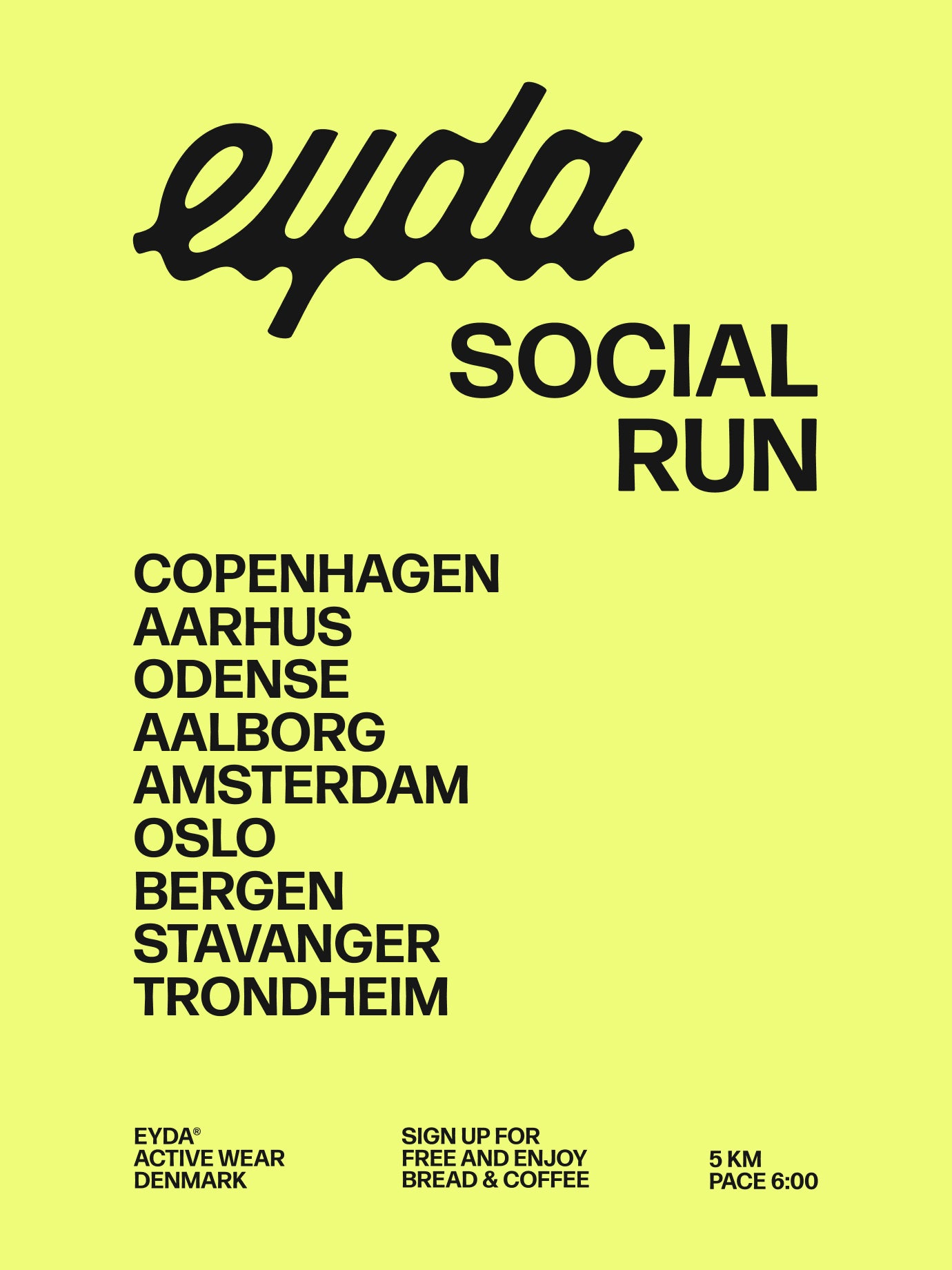 EYDA Social Run Stavanger