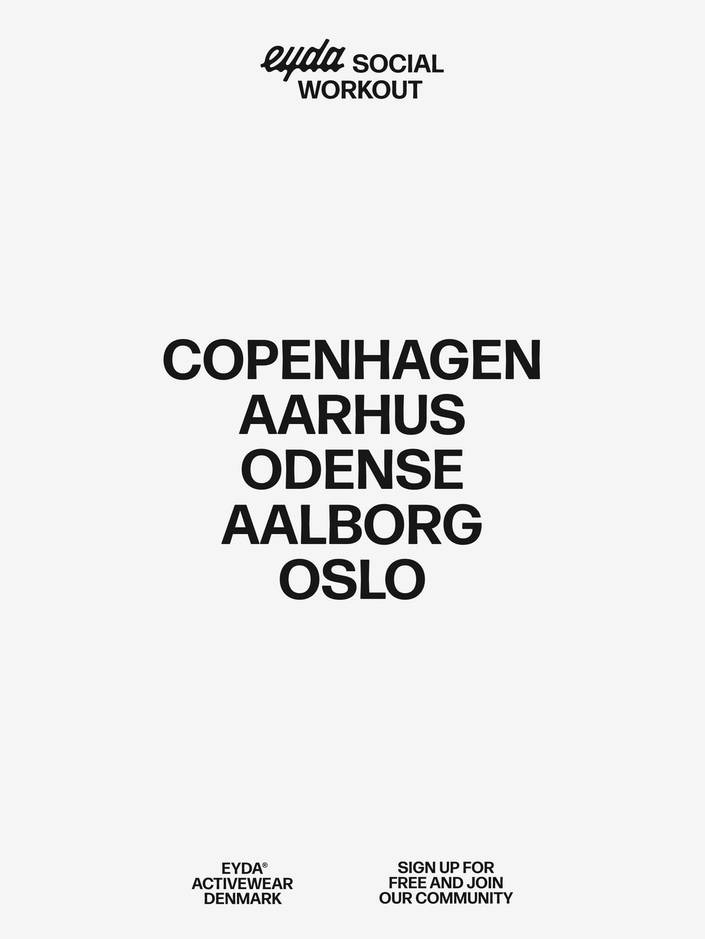 EYDA Social Workout Oslo