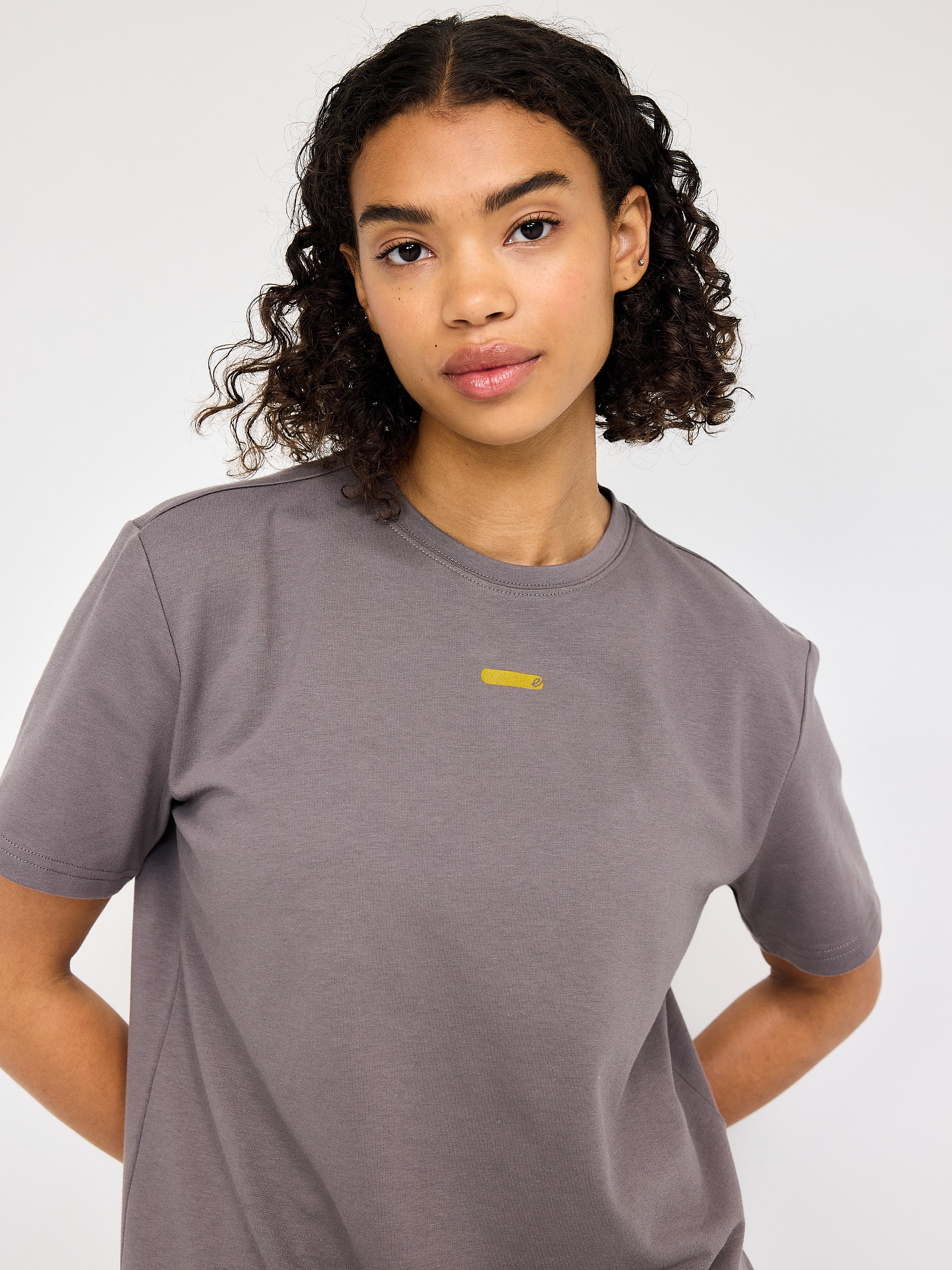 Allie Badge Long Tee