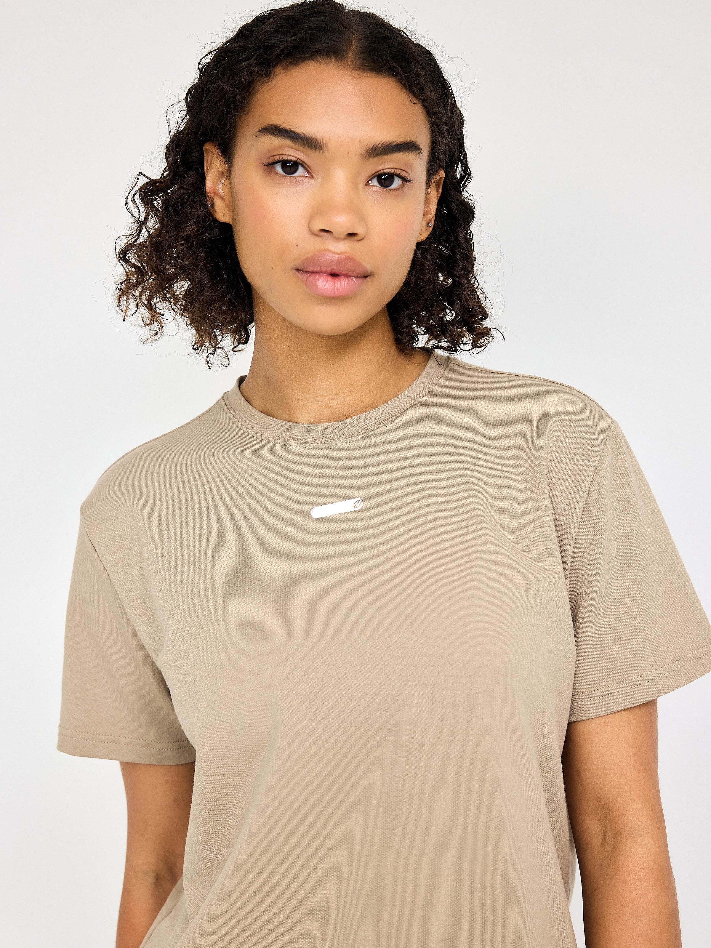 Allie Badge Long Tee