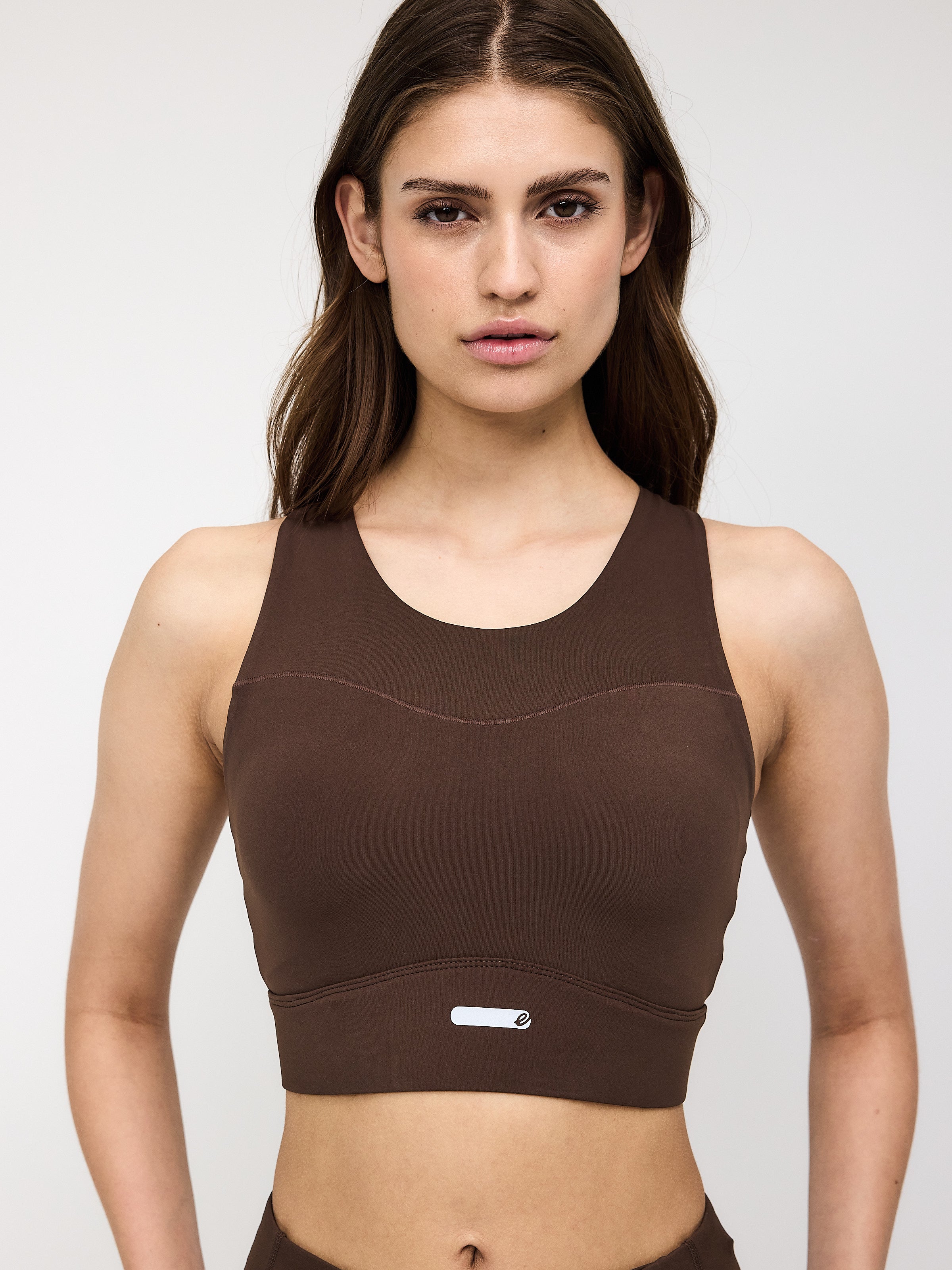 Amber High Neck Sports Bra