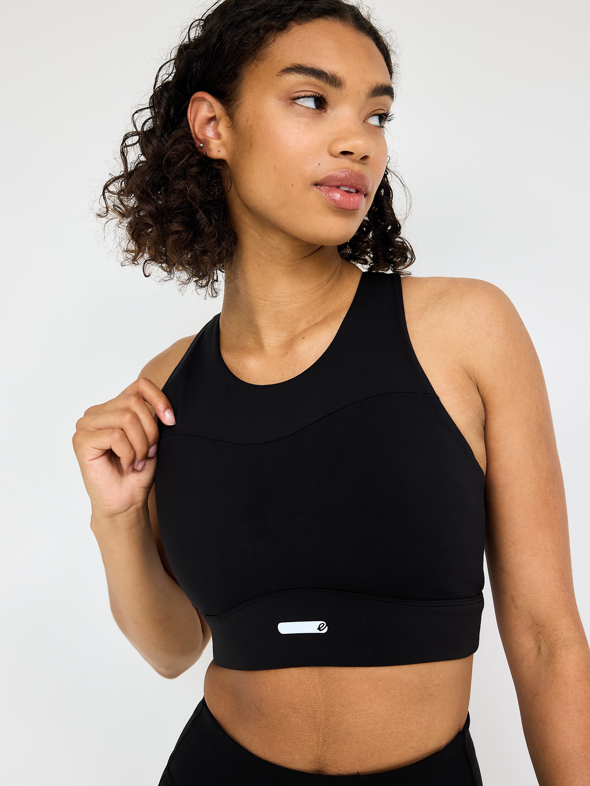 Amber High Neck Sports Bra