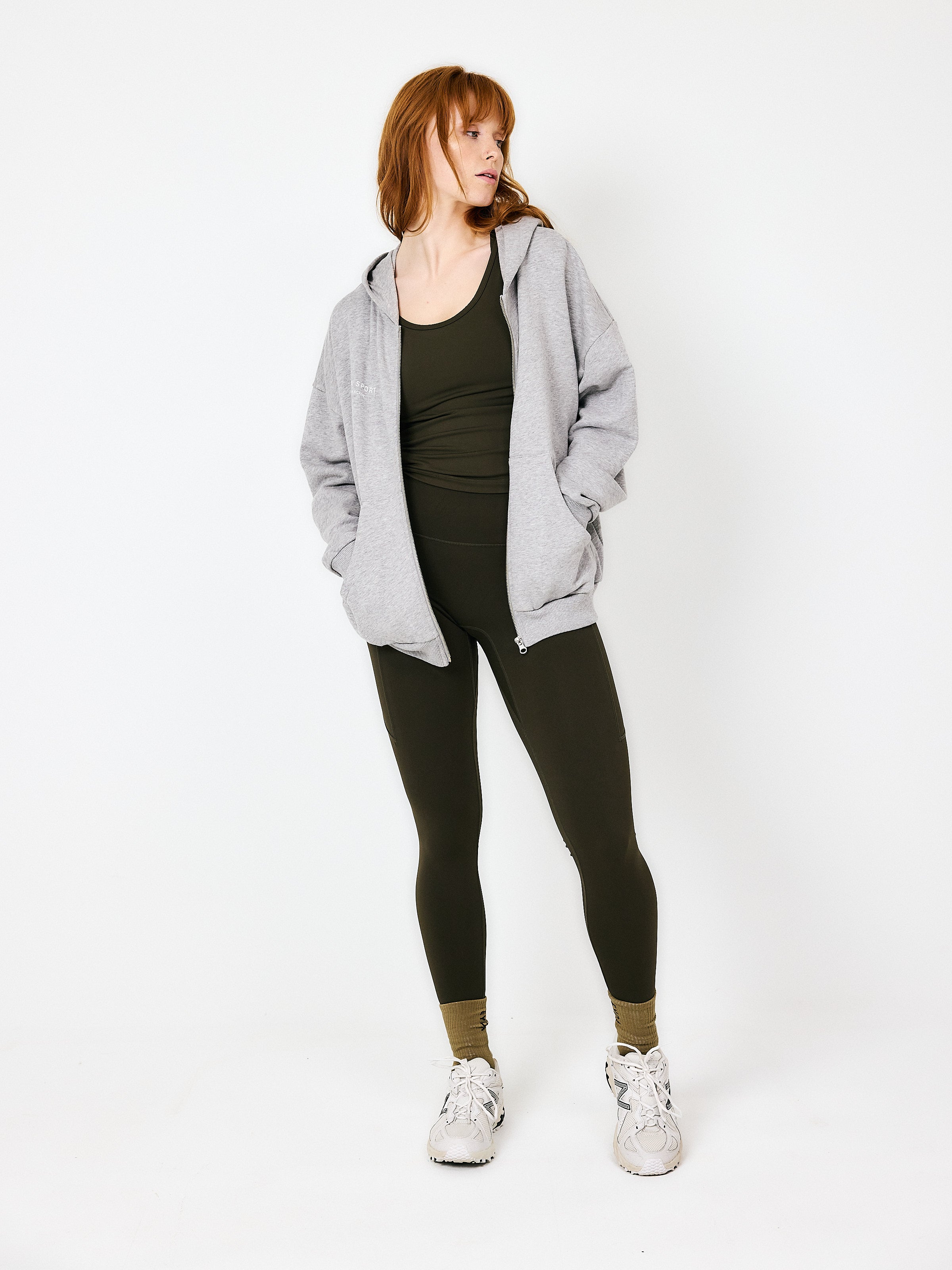 Gaia Oversized Zip Hoodie