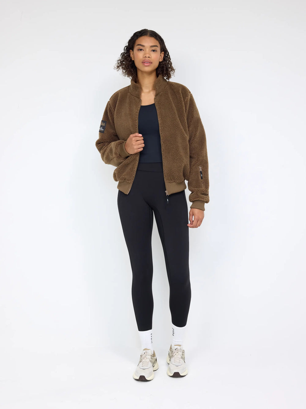 Luna Teddy Bomber Jacket