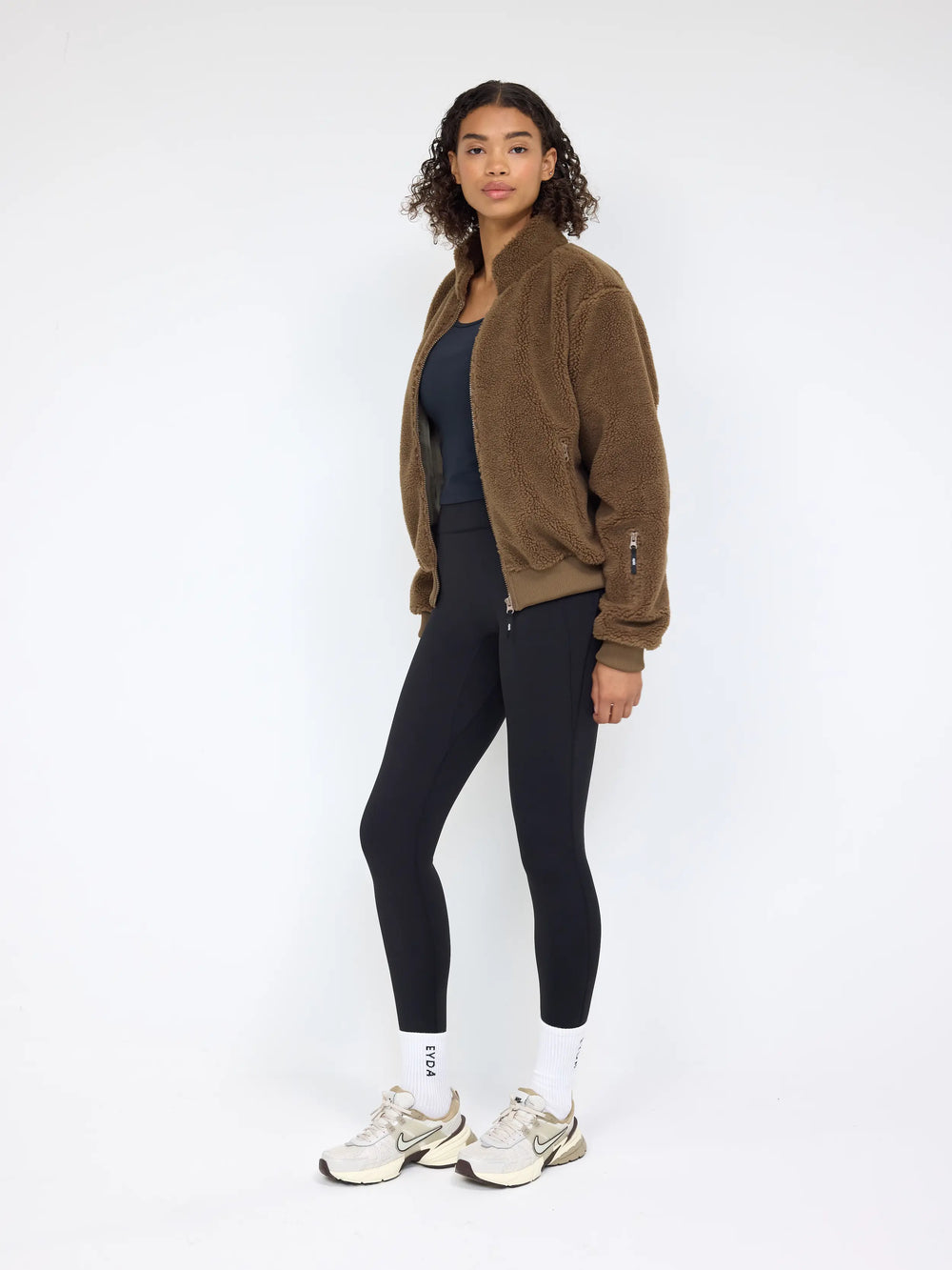 Luna Teddy Bomber Jacket