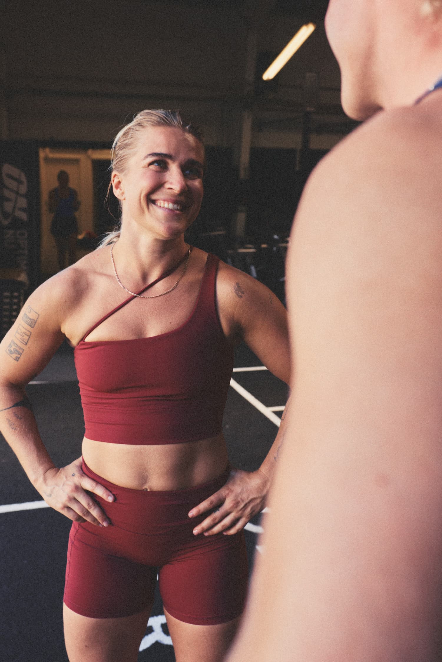 May One Shoulder Sports Bra